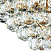 Хрустальная потолочная люстра Maytoni Gala DIA783-CL46-6-G